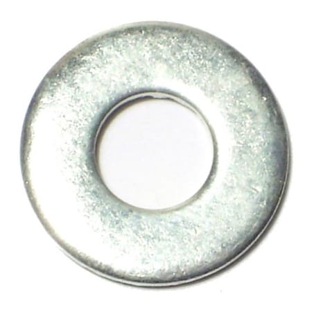 Flat Washer, Fits Bolt Size 1/4 In ,Steel Zinc Plated Finish, 670 PK